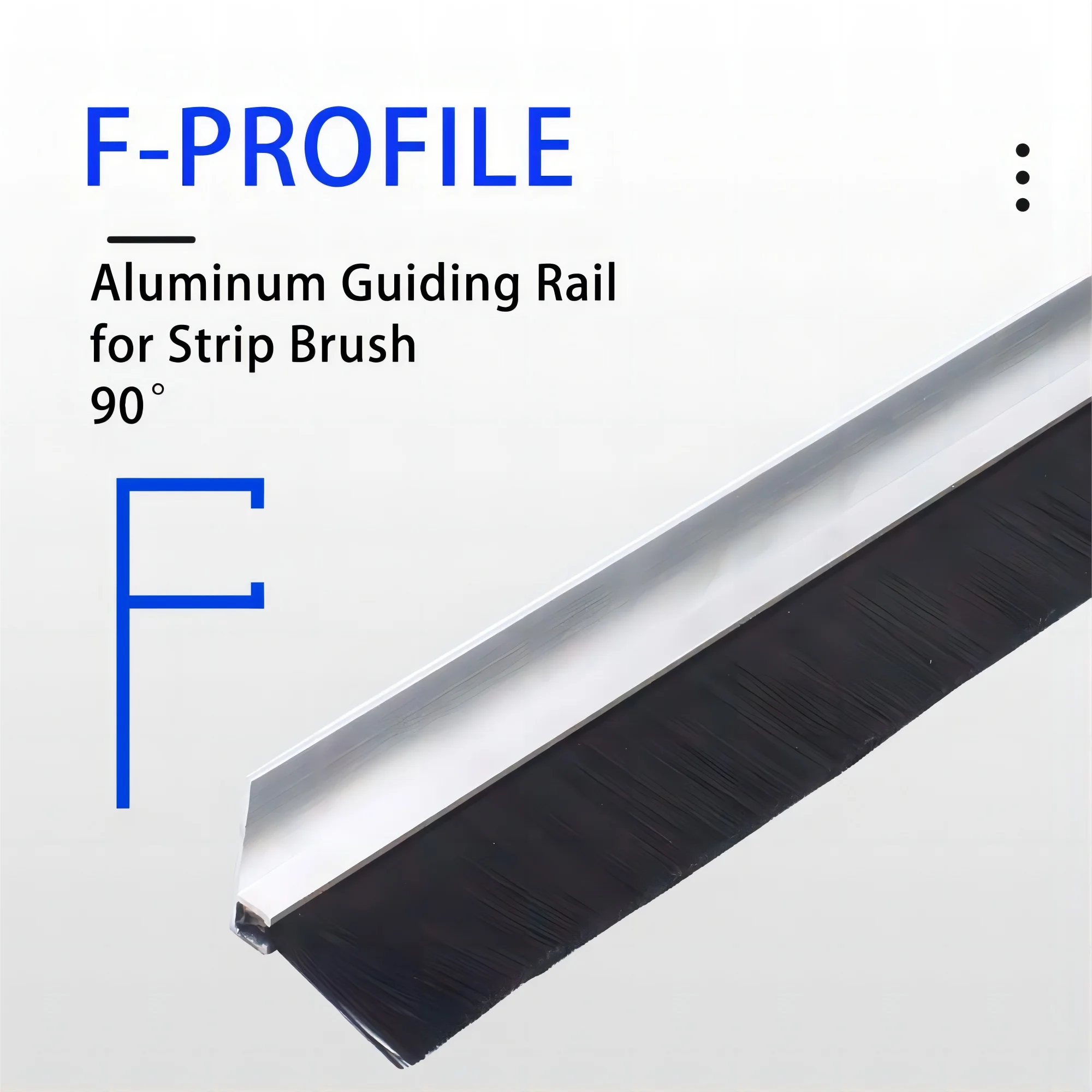 Industrielle Streifenbürsten, doppelte H-Dichtung, Rolltreppe, Tür, Fenster, staubdicht, Nagetiere, Insekten, Schmutz, Entfernung, Führung, Förderband, Waschen – Detail 12