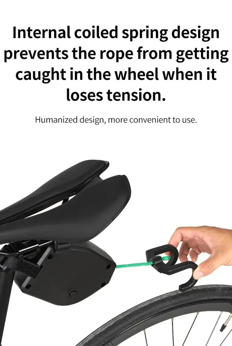 Description Picture 4 of itemBicycle Tow Rope Bungee Cord Strap for Parent-Child Bike Towing MTB Elastic Retractable Convenient Trailer Rope Bike Accessories