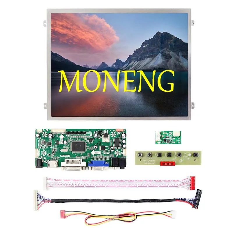 10.4 inch IPS VS104T-003A 1024x768 Brightness 500nit LCD Screen HD MI VGA Audio LCD Controller Board android tablet display lcd screen