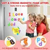 EVA Foam Magnetic Letters Uppercase Lowercase Learning Numbers For Toddlers Learning Spelling Counting Educational Set 3