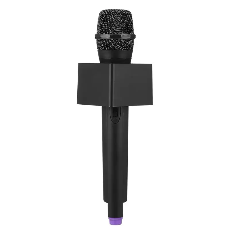 1 Set Simulation Microphone Toy And Square Cube Shaped Mic Flag Microphone Toy Pretend Play Prop