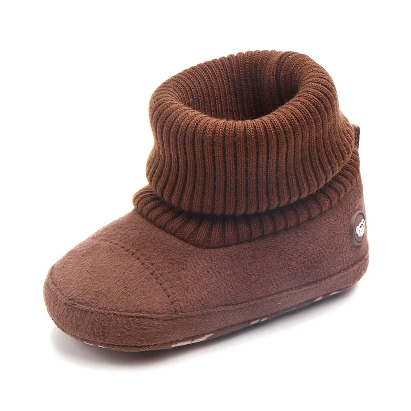 Baby Shoes Ankle-warped Sock Boots Boys and Girls Winter Indoor Shoes Baby Long Sock Shoes 3