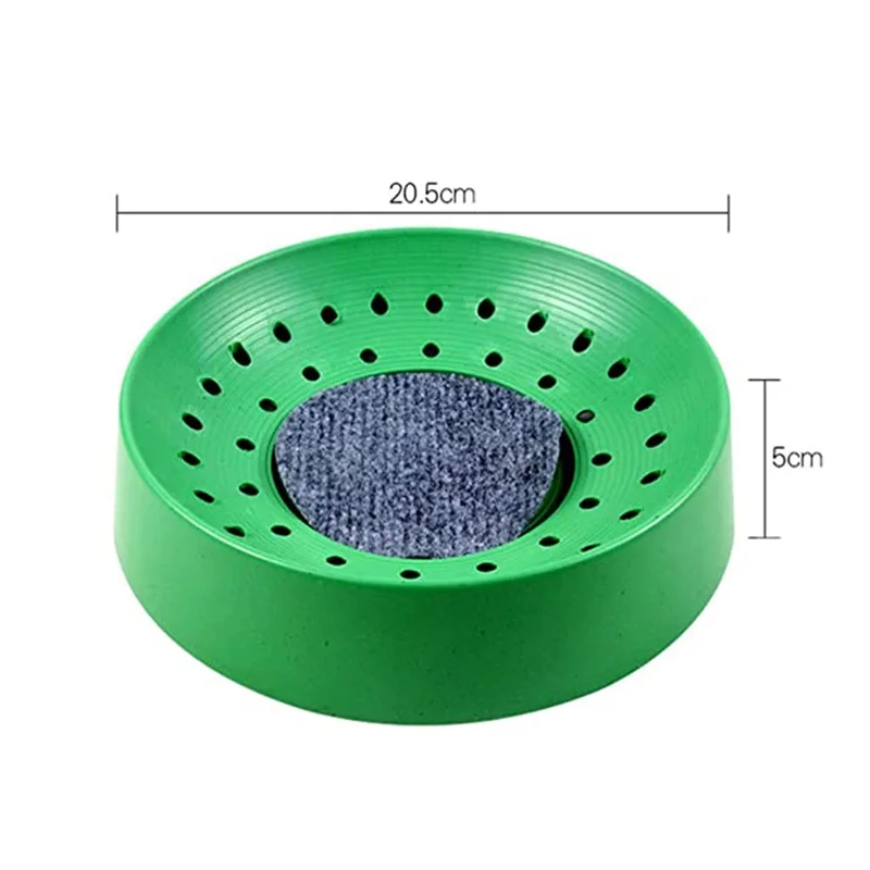 Bird Hatching Egg Nest Anti-rollover Pigeon Parrot Plastic Bird Nest Vent Holes Durable Breed Cage Accessories 1Pc