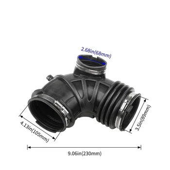 Tubo di aspirazione dell'aria del motore dell'auto 696-077 25147210 per Chevrolet per Pontiac per Camaro Kit di sostituzione del tubo flessibile in gomma