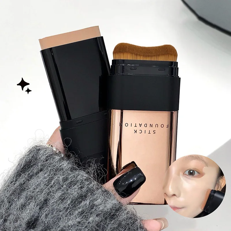 Eraser Foundation Stick Concealer Covering Acne Scarring Dark Under-eye Circles Makeup Cosmetics Liquid Foundation Stick Foundation Makeup Cream