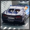 Bugatti Chiron Car Toy For Children 1/32 Diecast Super Sport Miniature Model Pull Back Sound & Light Collection Gift For Boys 3