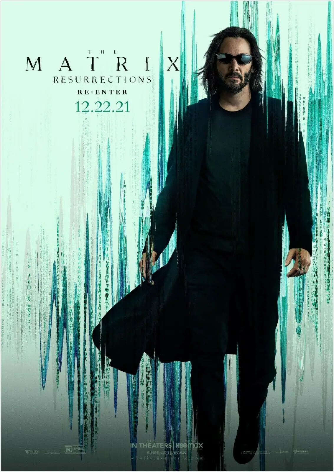 

Шелковый постер с художественным принтом из фильма «The Matrix»