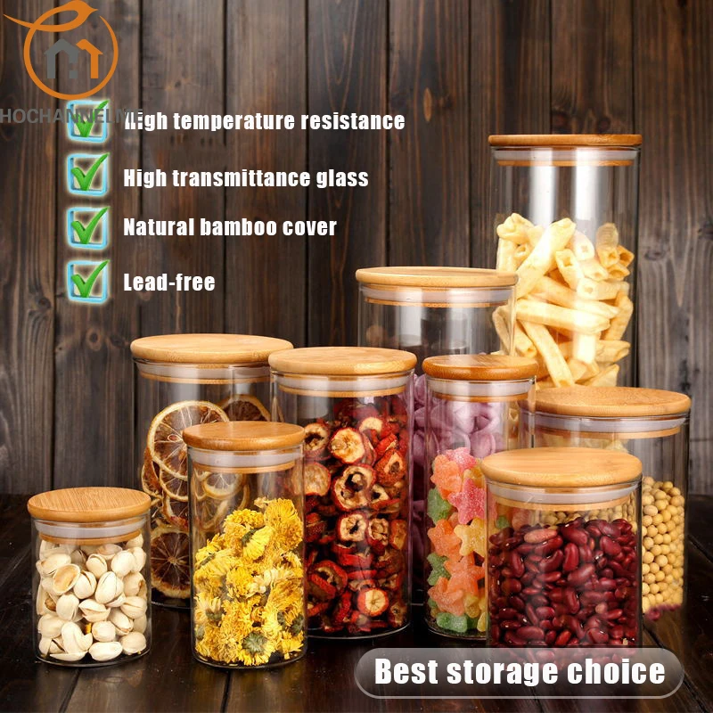 Voor Granen Glazen Potten Verzegelde Blikken Met Cover Keuken Voedsel Opslag Flessen Spice Jars Opslag Banken Thee Doos|Flessen, Potten - AliExpress