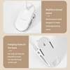 LED Portable Clip Table Lamp USB Rechargeable Clip Desk Lamp Bed Reading Night Light Touch 3 Dimming Modes Eye Protection Light 6