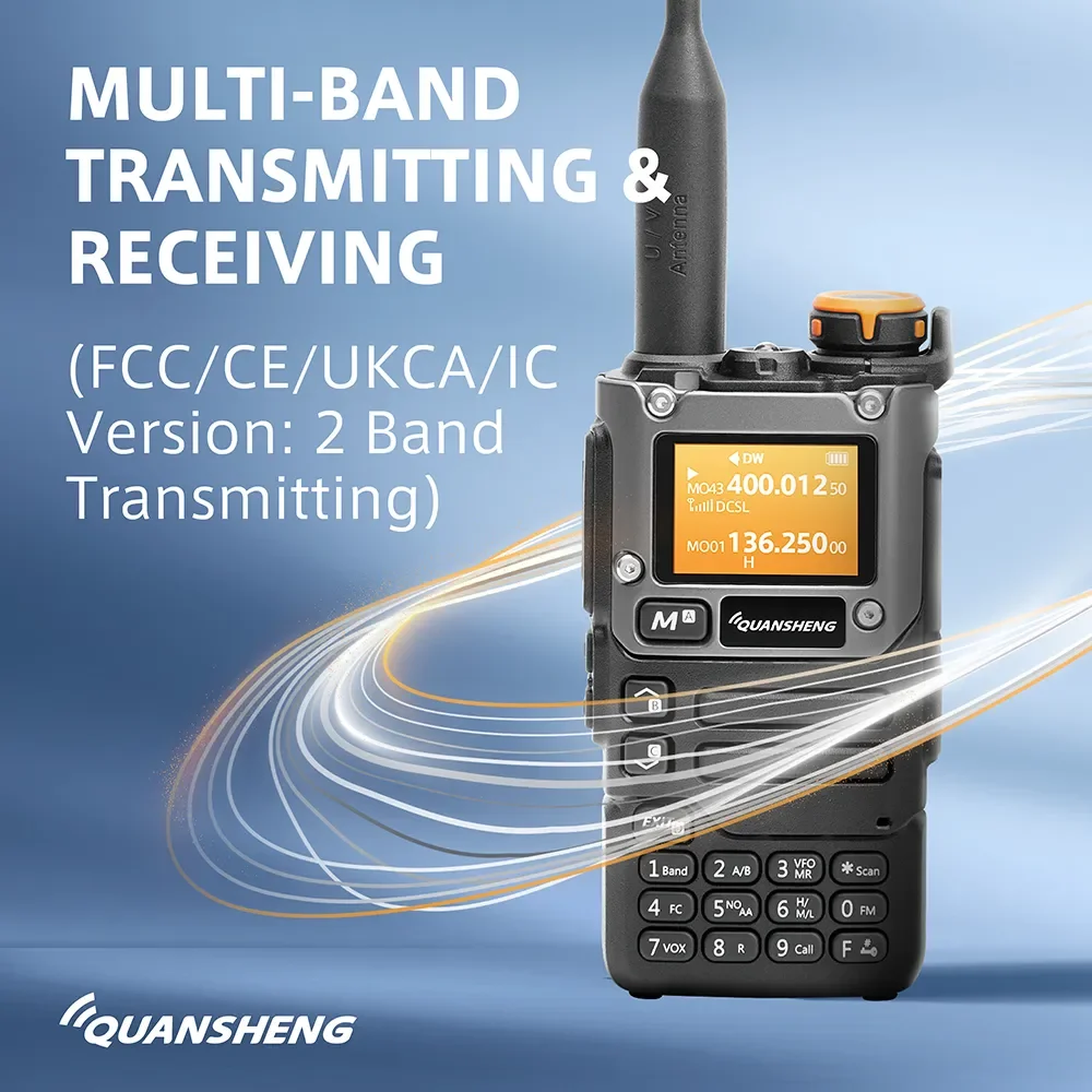 Quansheng UV K5 (8) Walkie Talkie Portable Am Fm Two Way Radio Commutator Station Amateur Ham Wireless Set Long Range Receiver 2