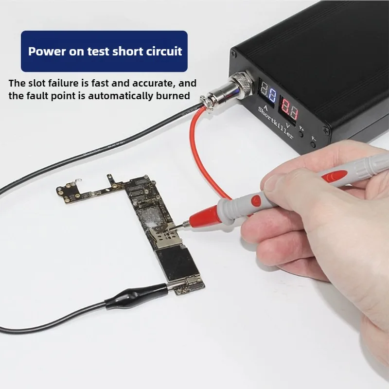 TBK ShortKiller Pro 30A 휴대 전화 단락 회로 문제 해결 빠른 감지 연소 수리 테스트 기계 ?