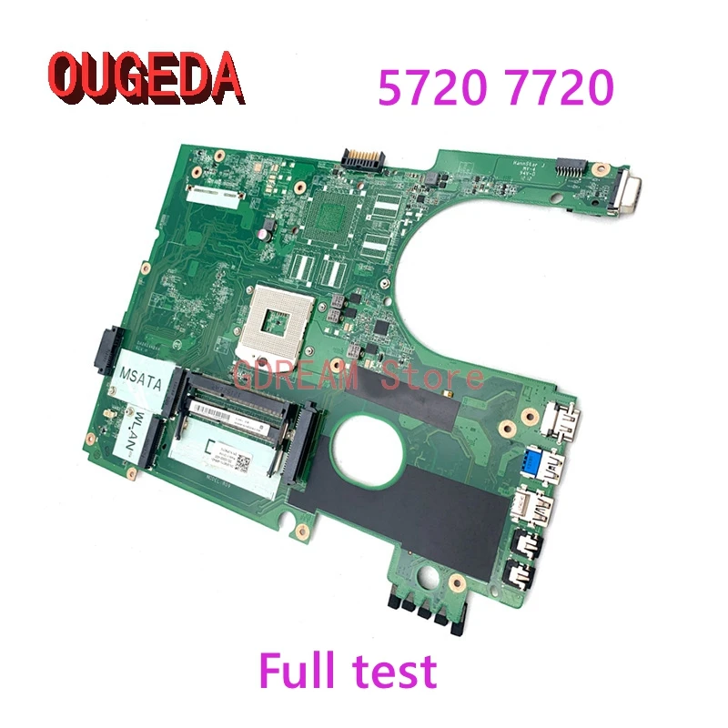 

OUGEDA CN-0F9C71 0F9C71 DA0R09MB6H1 оригинальная материнская плата для ноутбука DELL Inspiron 5720 7720 HM76 DDR3 Материнская плата полностью протестирована