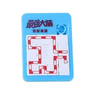 6PCS Random Number Puzzle Plastic Moving Sliding Early Education Animal Children's Jigsaw Puzzle Toy School Kindergarten Gift 6