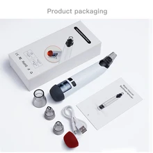 

Latest Hot Selling Rose Gold Vacuum Pore Cleaner Kin Care Tool Kit Skin Scrubber - Austen Blackhead Remover