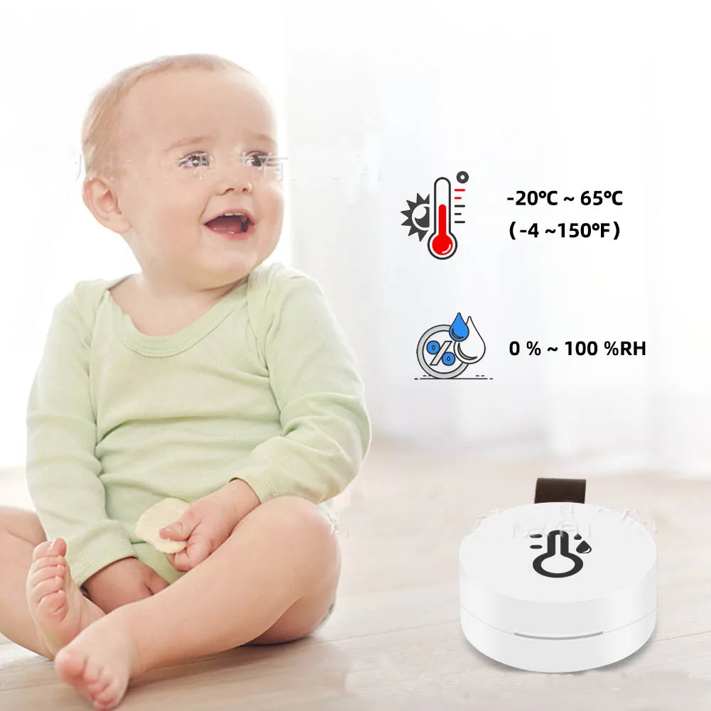 inteligente termometro higrometro sem fio bluetooth bebe 01