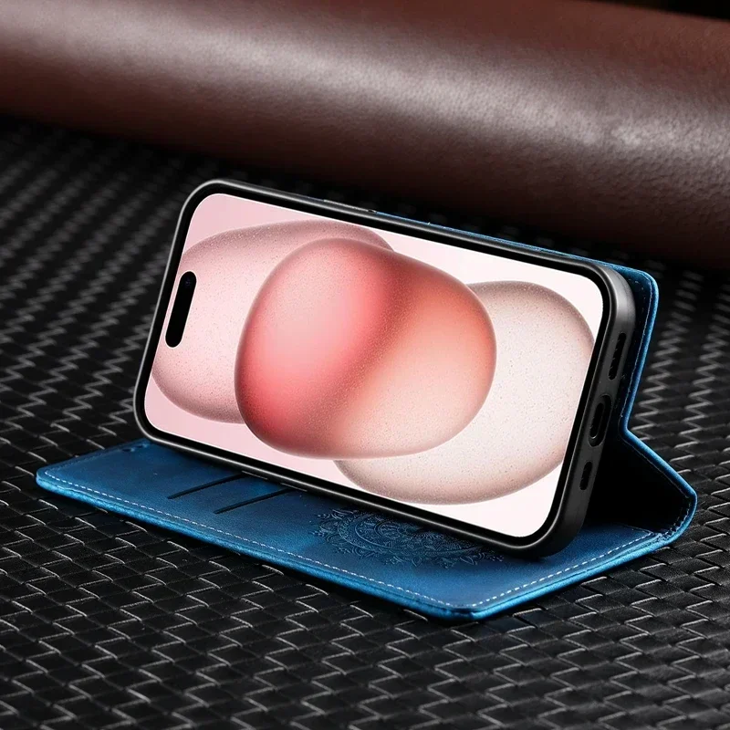 Magnetic Leather Stand Book Case for Samsung Galaxy - Premium Protective Cover