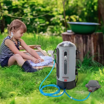 12L Portable Solar Camp Shower 1