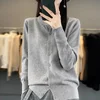 2024 New Autumn Winter Women Cardigans Sweater O-neck Spring Autumn Knitted Cashmere Cardigans Solid Single Breasted 2