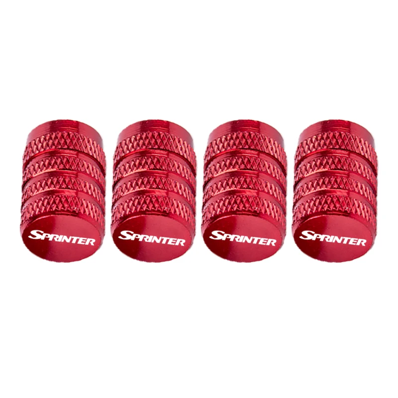 4pcs Car Tire Valve Caps - Airdust Waterproof Stem Covers