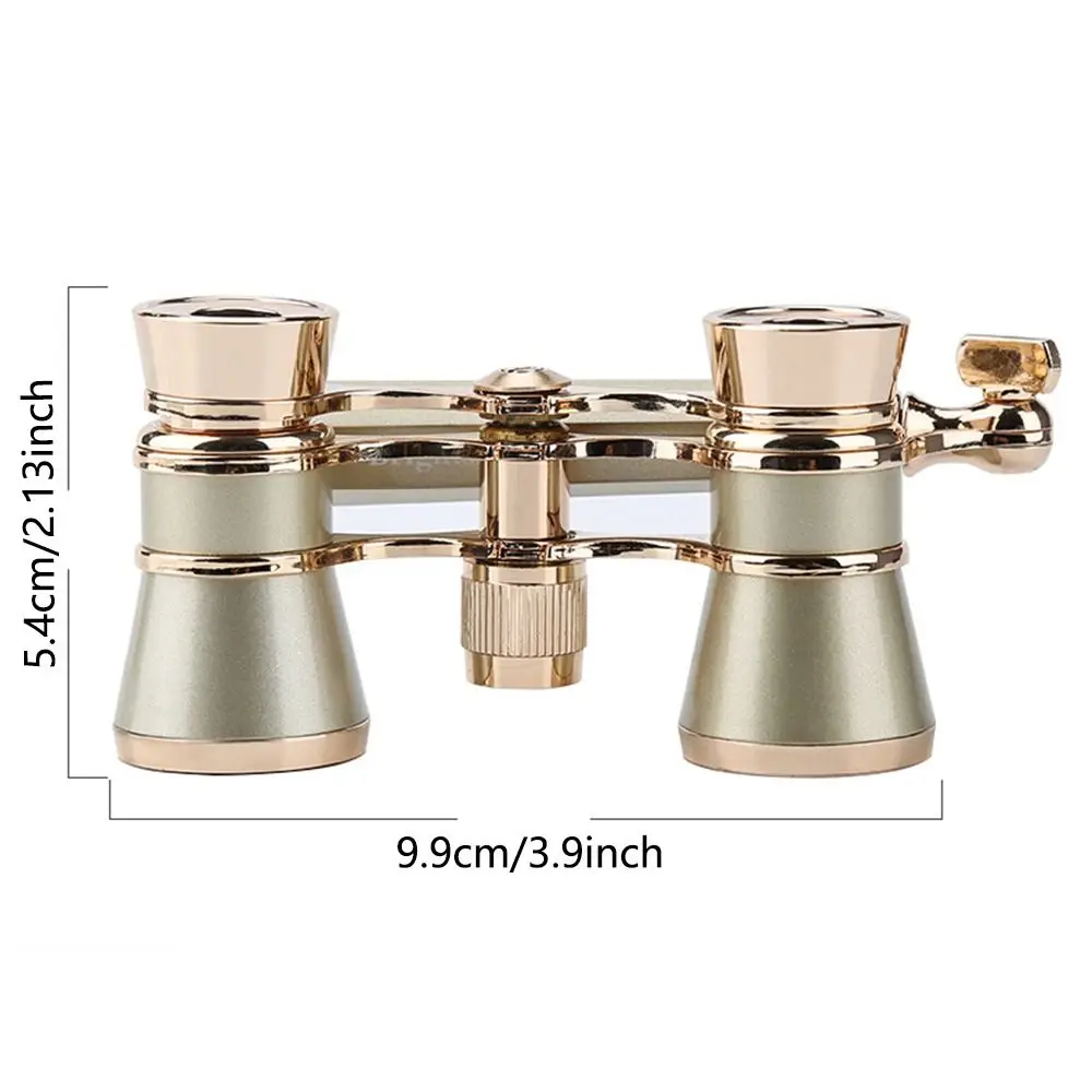 Optical BK9 Opera Glasses Lightweight Compact 3X Musical Concert Telescope Adjustable Handle Extendable Pocket Binoculars Women 2