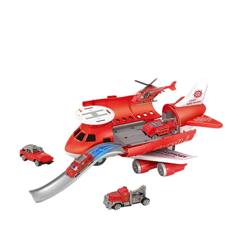 

Airplane Parking Lot Educational Vehicles Play Set Cargo Plane Finger Dexterity Exercise Preschoolers Toys for Bedrooms