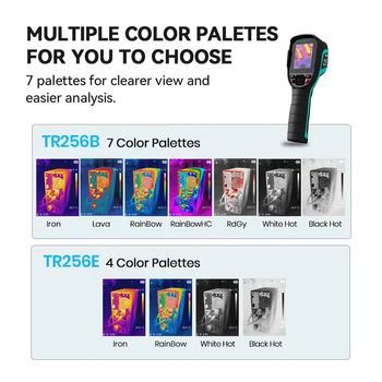MILESEEY TR256E /B Thermal Imager 256X192 Thermal Imaging Camera Infrared Temperature Meter For Repair, PCB, Pipeline Detection 4