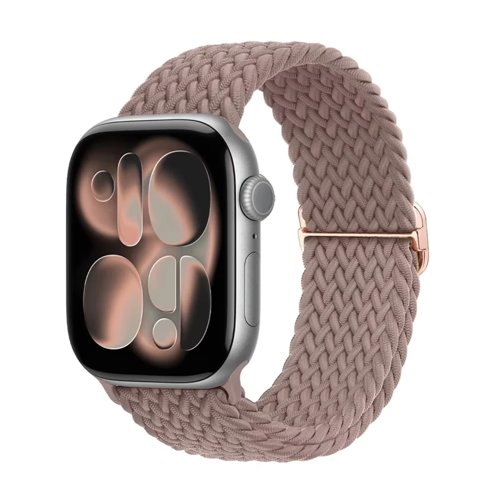 Elastic Braided Nylon Strap