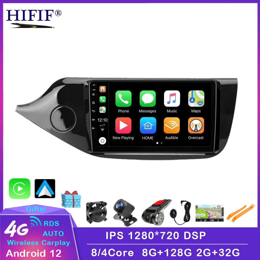 Carplay 9" Android 11 Car Radio For Kia Cee'd Ceed Jd 2012 2013 2014