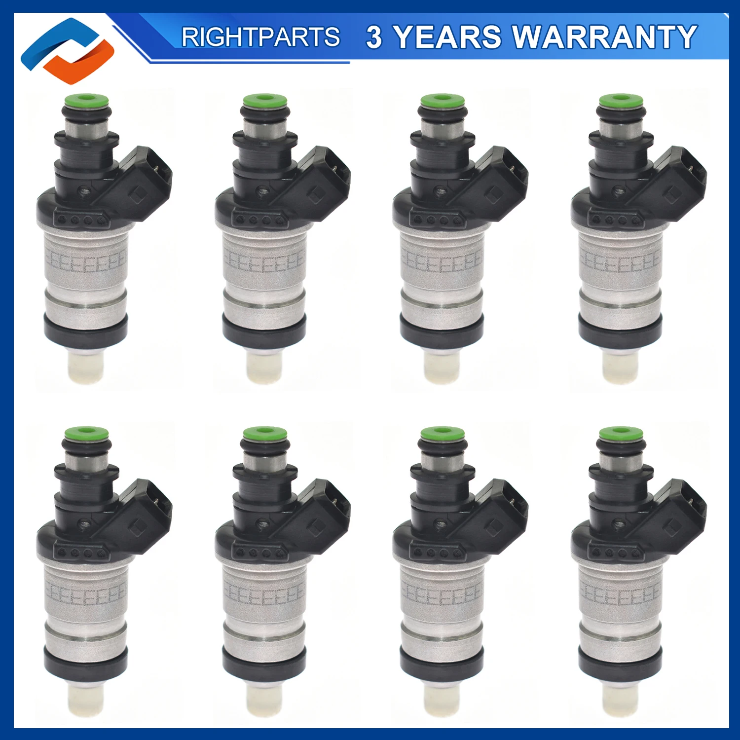 

8PCS 805225A1 Fuel Injector For Mercruiser Sterndrive Inboard MPI MIE Scorpion 18715T1 187151 18-33100 9-33100