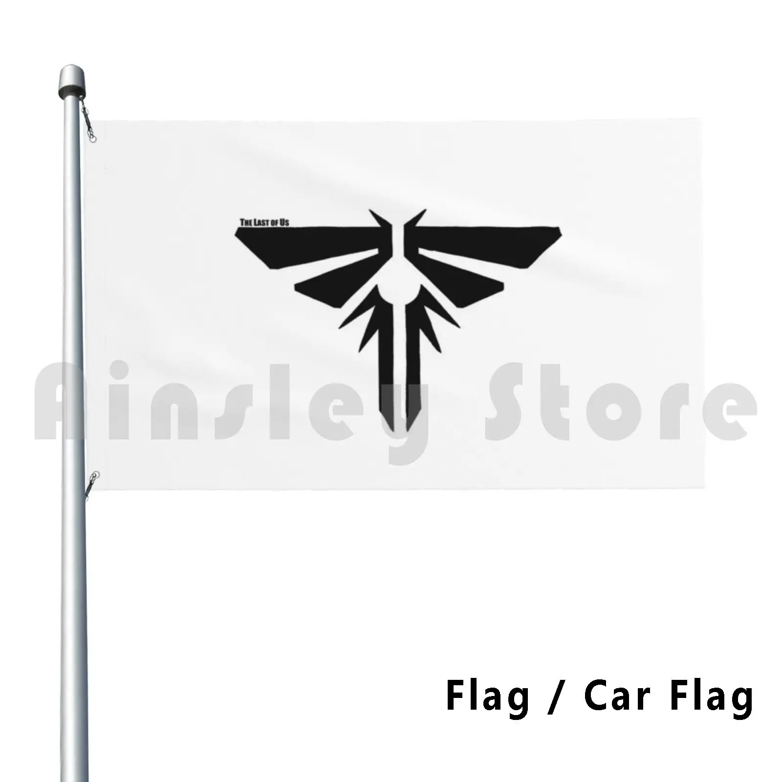 Bandiera Delle Lucciole Stampa Della Bandiera Dell'Auto Lucciole Personalizzate Lucciole Last Us Hbo Serie Game Gaming Naughty Dog Unchetted
