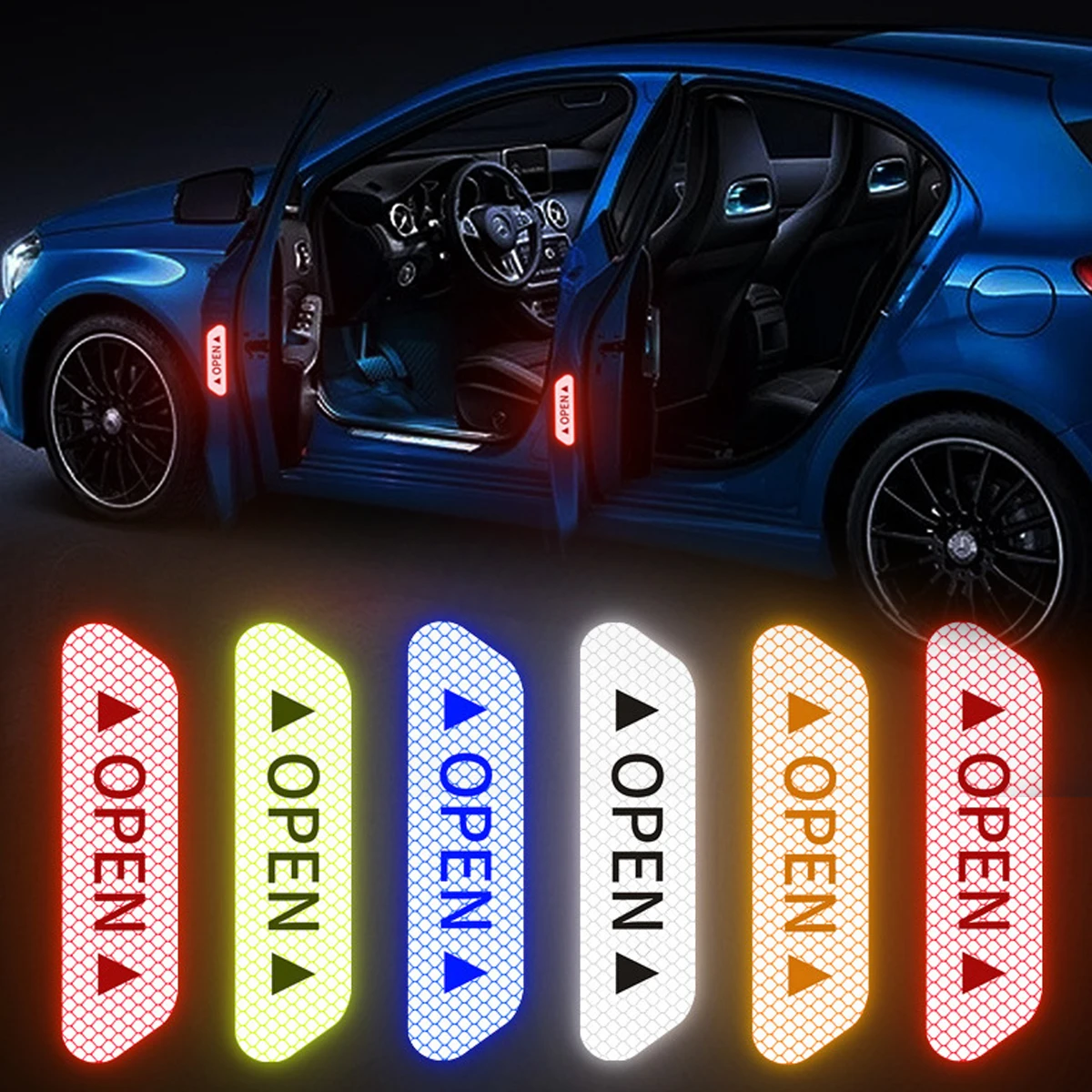 Vsafety Cartello Autoadesivo 'Push Pad To Open' – Fotoluminescente 600x200 Mm – Vinile Adesivo – Conforme EN ISO 7010 Per Vie Di Fuga