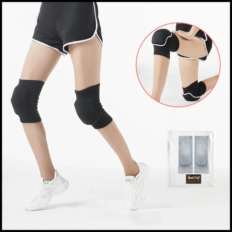 Sports Knee Pads Dance Sponge Knee Pad Warm Volleyball Dance Kneel Anti Collision Exercise Thicken