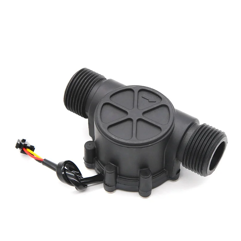 YF-G1 DN25 DC 3.5-24V OD1.3 Inch G1 Water Flow Hall Sensor Flowmeter Liquid Flow Water Pump Controller 2MPa 100L/min