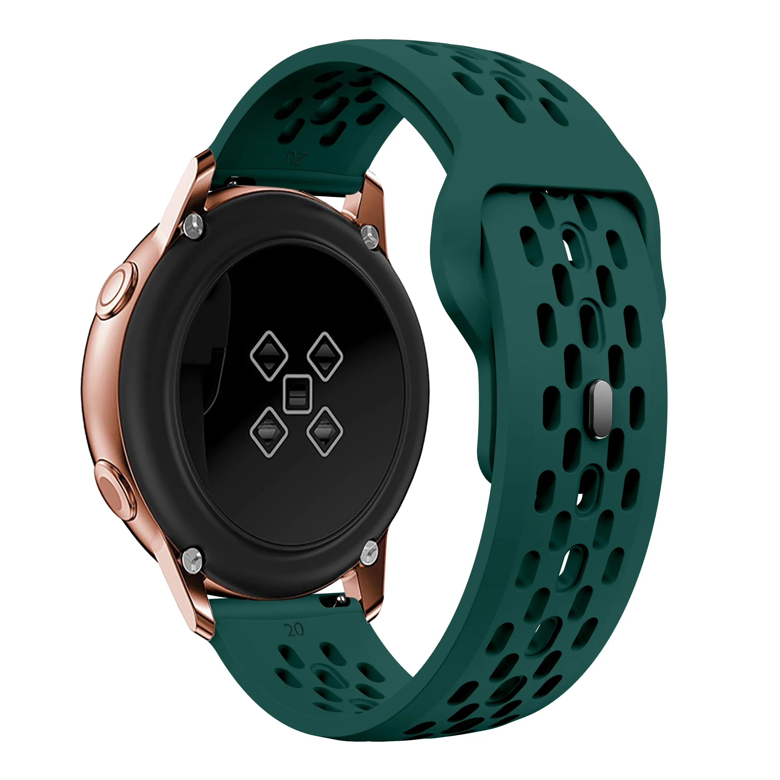 Versatile Silicone Watch Band in Multiple Sizes