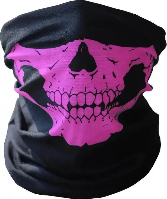 1Pc Outdoor Sports Warmth Riding Mask Halloween Multi-function Hood Variety Skull Seamless Turban Magic Turban Riding Mask 6