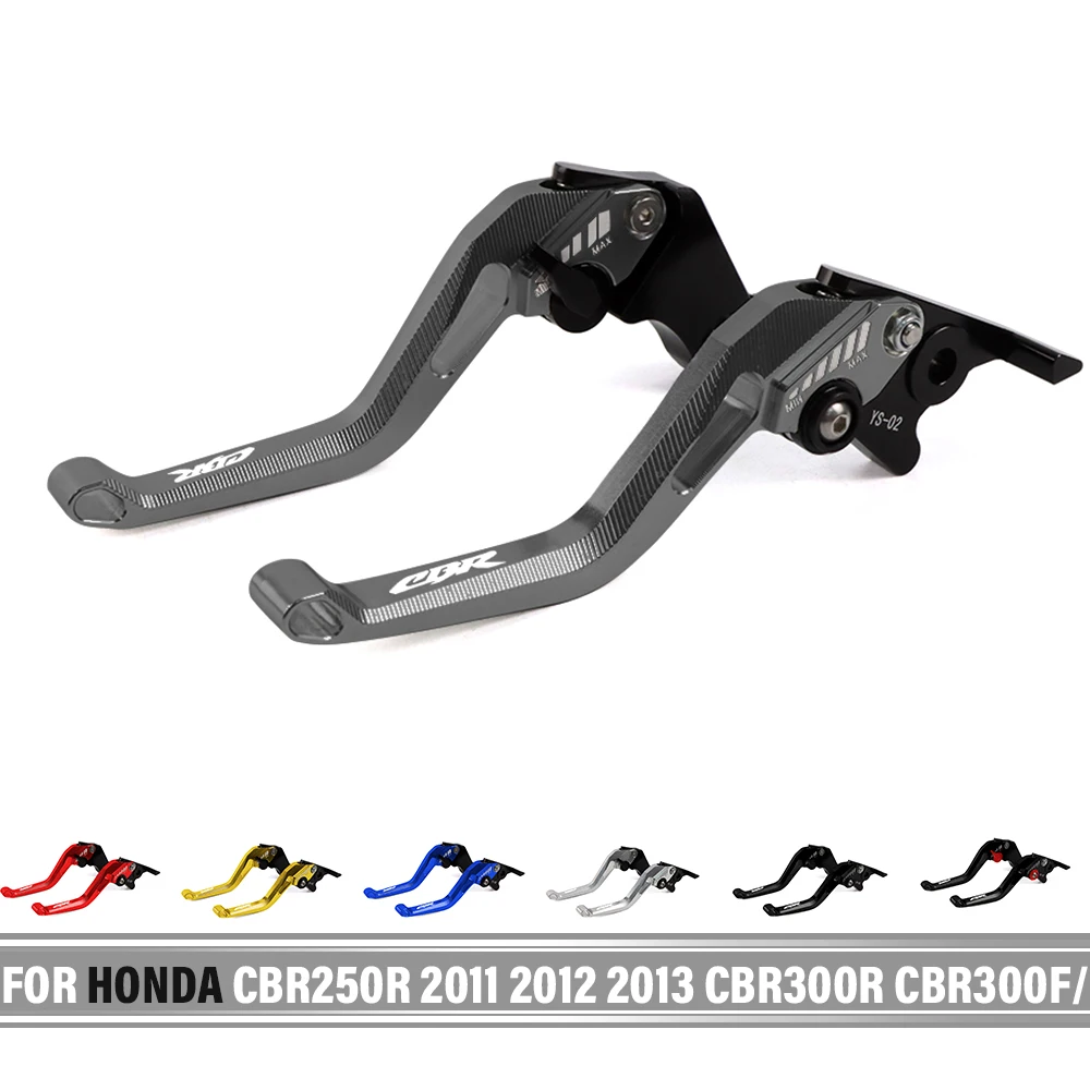 

For HONDA CBR250R 2011 2012 2013 CBR300R CBR300F/FA CBR500R CBR500F CBR500X Motorcycle Folding Extendable Brake Clutch Levers