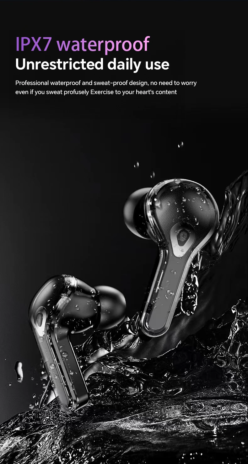 AI translation earbuds with touchscreen and real-time language translation