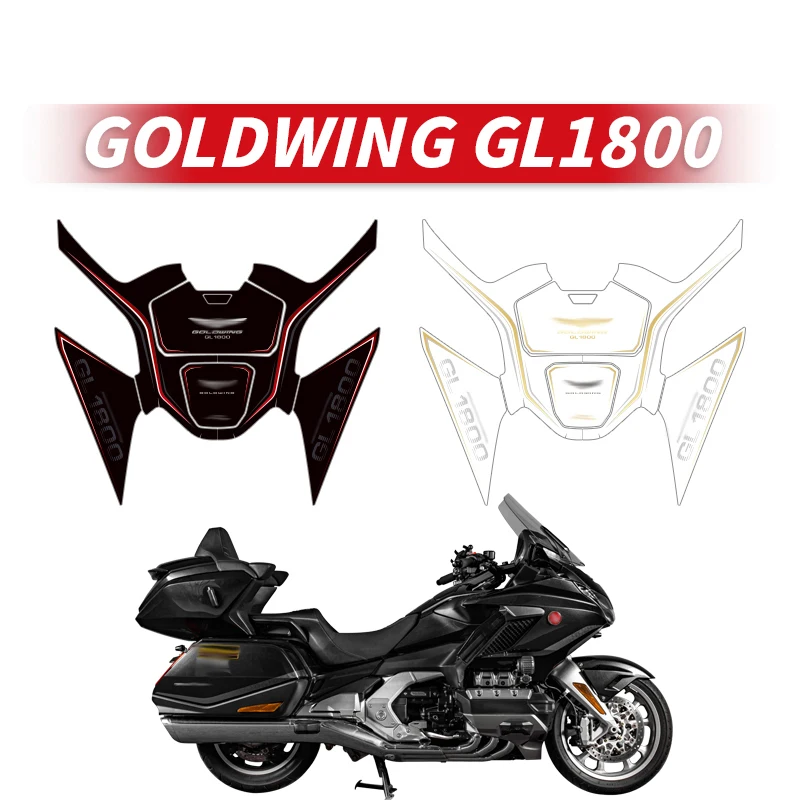For HONDA GOLDWING1800 Motorcycle Accessories Fuel Tank Pattern Protection Stickers Kits Of Gas Tank Decoration Refit Decals