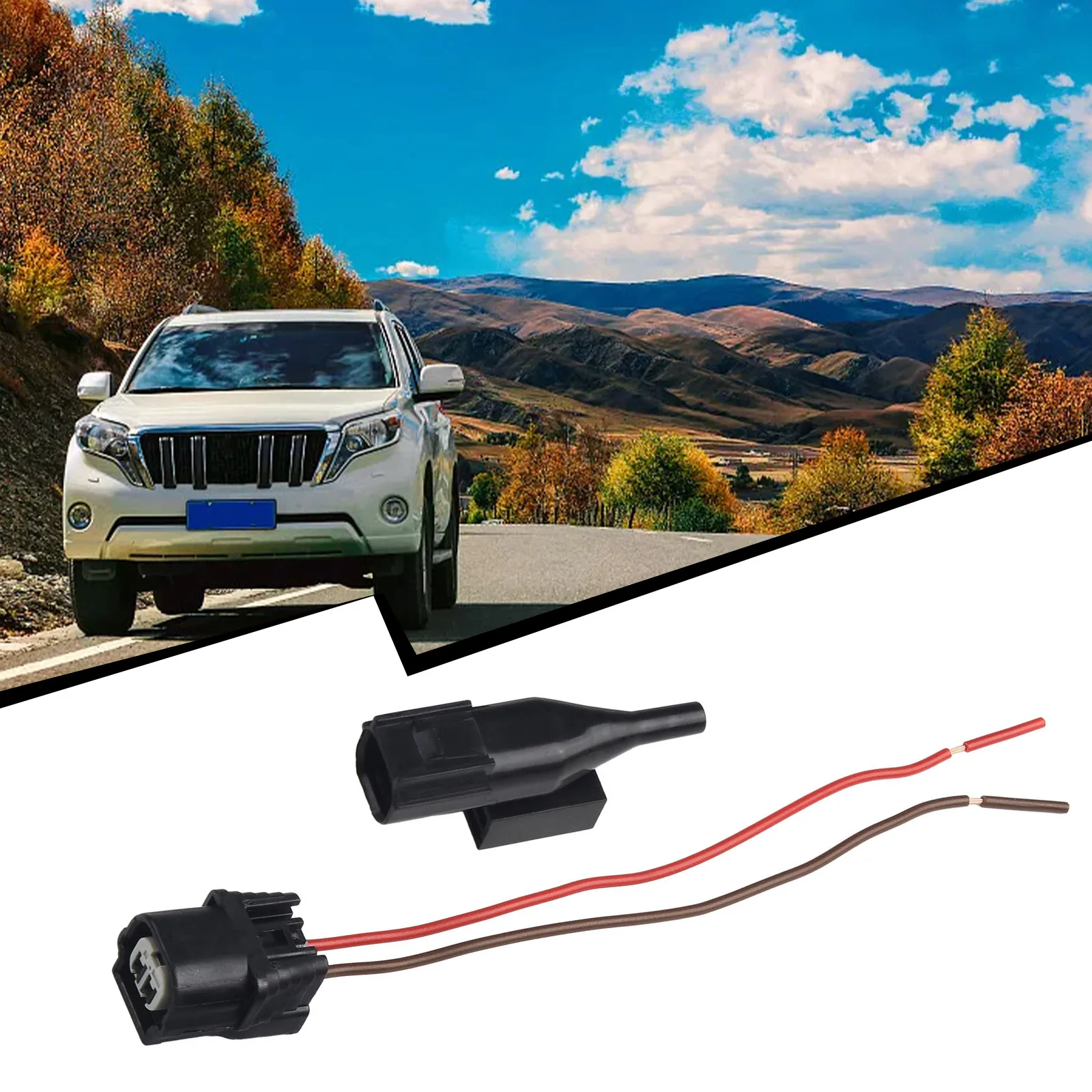 Temperature Sensor For Honda For Acura Ambient Air Temperature Sensor & Connector Plug Pigtail Car Outdoor Sensors