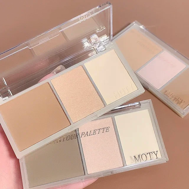 3-Color Bronzer Contouring Palette Image 3