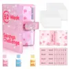 A6  52Week Savings Challenge52 Loose-Leaf Binder Budget Binder With Cash Envelopes Money Organizer System 1