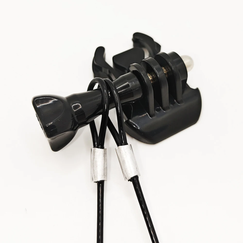 Stainless Steel Lanyard Anti-lost Rope for GoPro Hero 13 12 11 10 9 8 Insta360 X5 X4 DJI OSMO Action 5 PRO/4 Camera Accessories