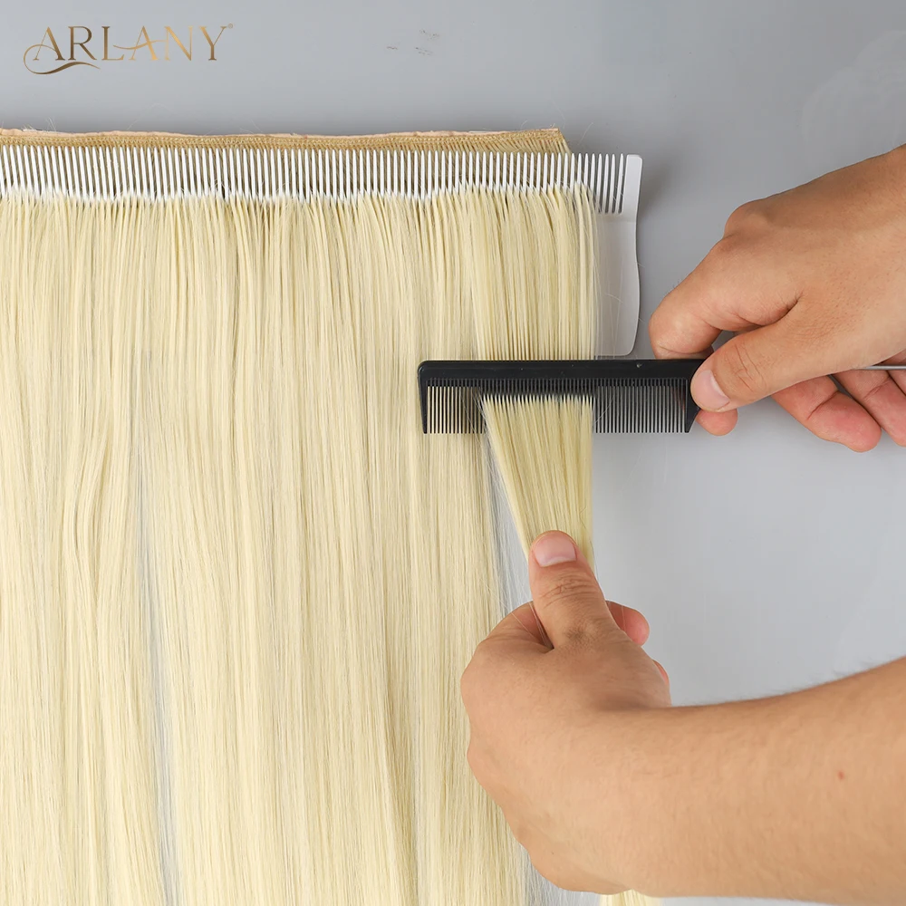 ARLANY Hair Extension Holder Rack Hair Extension Hanger with Double Sided Tape Lightweight Weaving Wiging Display Styling