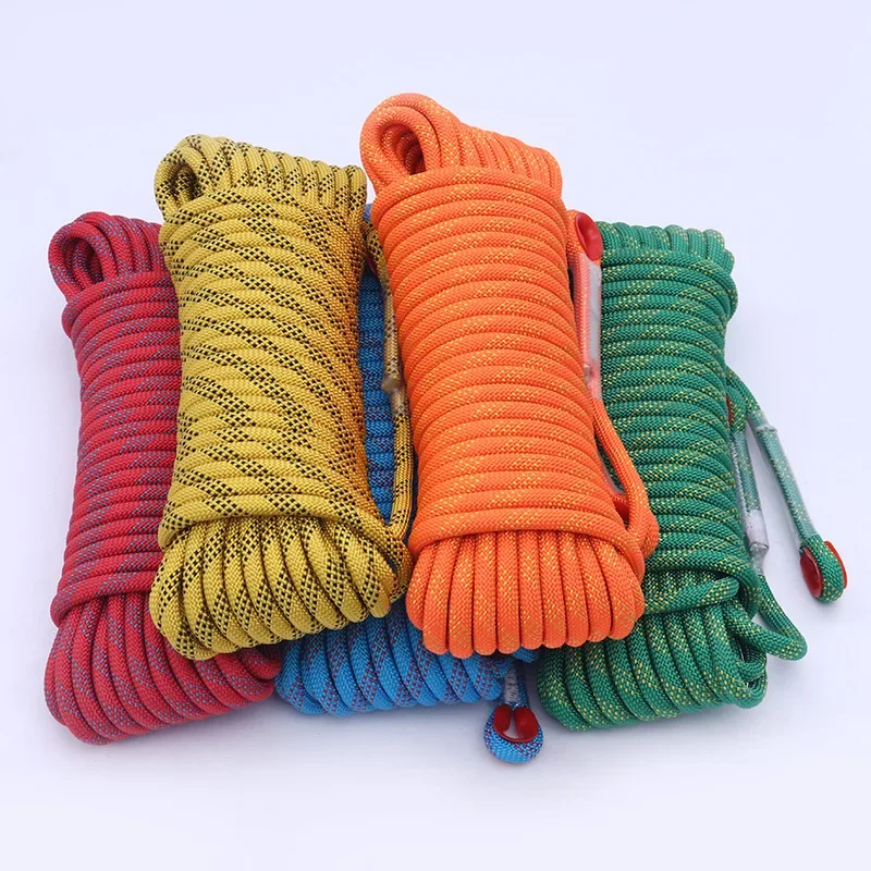 

Climbing Rope Outdoor Tree Rock Equipment Mountaineering Lifeline Emergency Survival Safety Gear Escape Rescue Static Rope