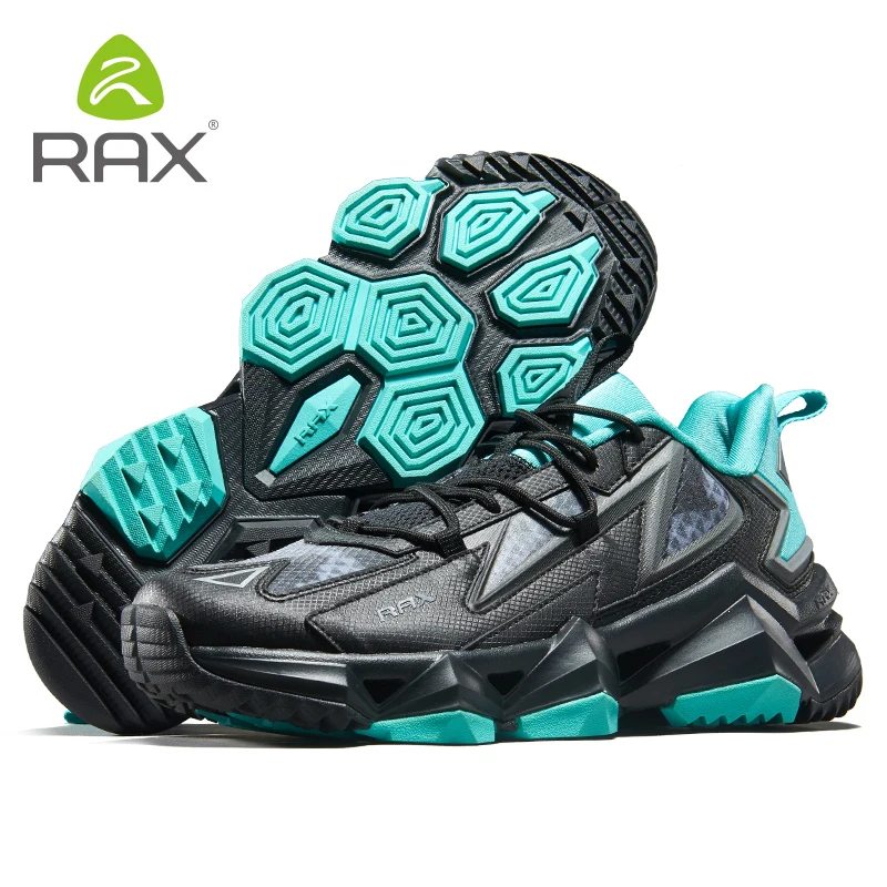 Rax Men Waterproof Hiking Shoes Breathable Hiking Boots Outdoor Trekking Sports Sneakers Tactical Shoes 2
