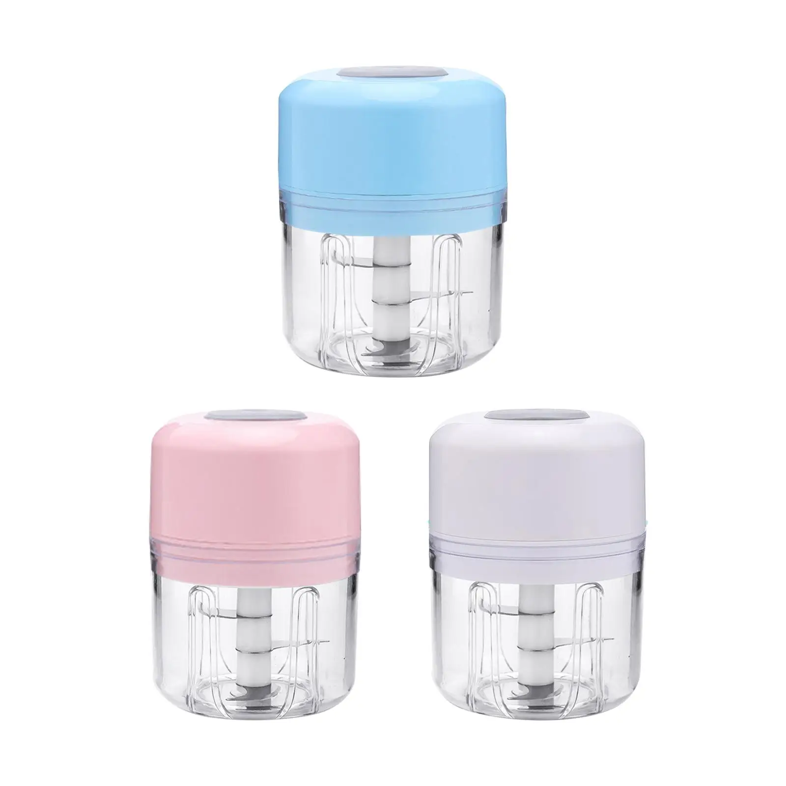 Shaved Ice Machine Food Processor ,Cordless Electric Mini Garlic Chopper, Snow Cone Maker for Onion Nuts Pepper Ice Seasoning