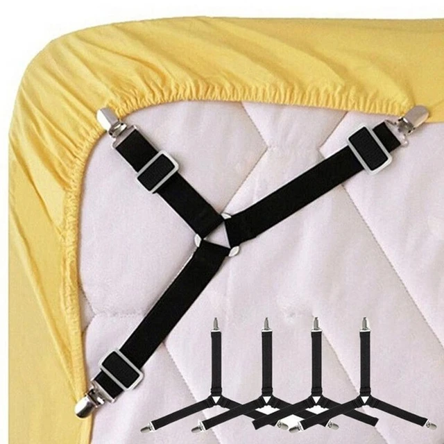 Bed Sheet Fasteners Bed Sheet Holder Straps 360 Degree Bed Sheet
