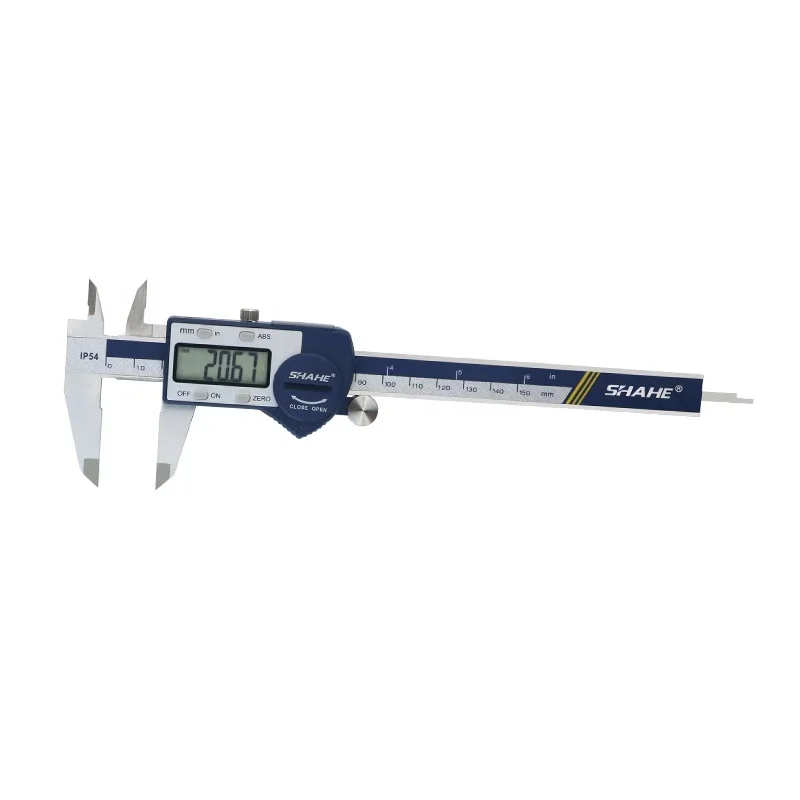 

IP54 0-150mm digital vernier caliper with big LCD screen Stainless Steel electronic vernier caliper