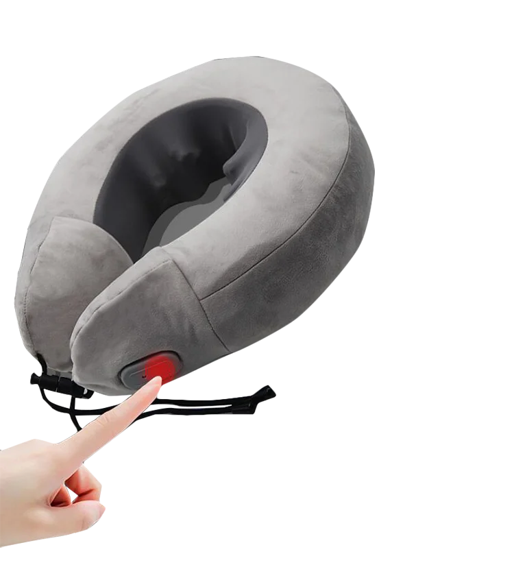

Amazon u shape cervical vertebra car massage collar neck massage pillow
