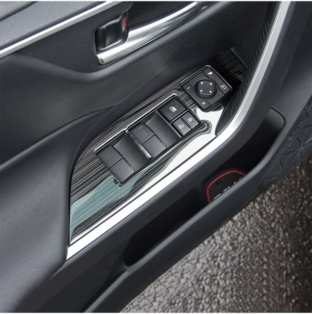 Décor Volant Toyota RAV4/Corolla 2019-2023 - Autocollant Fibre Carbone